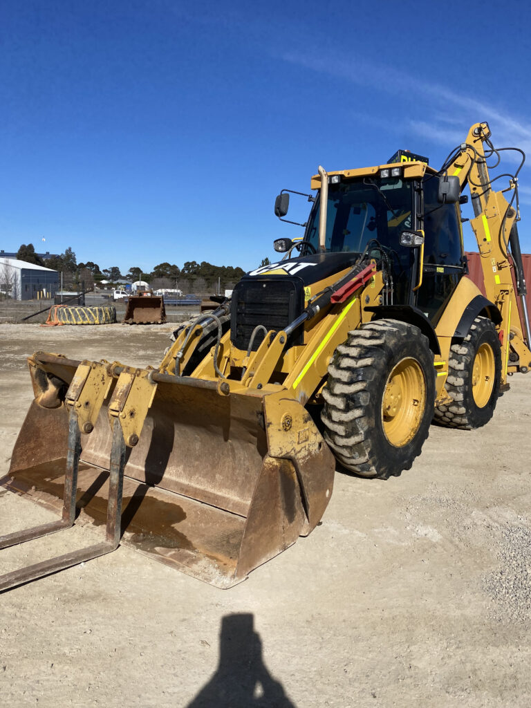 Image of 2008 Cat 444E Backhoe